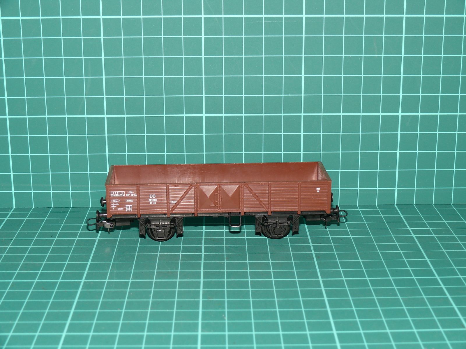 Piko / Prefo H0 - Dvounápravový otevřený vysokostěnný nákladní vůz Es / El-32 DB (1:87) – H0