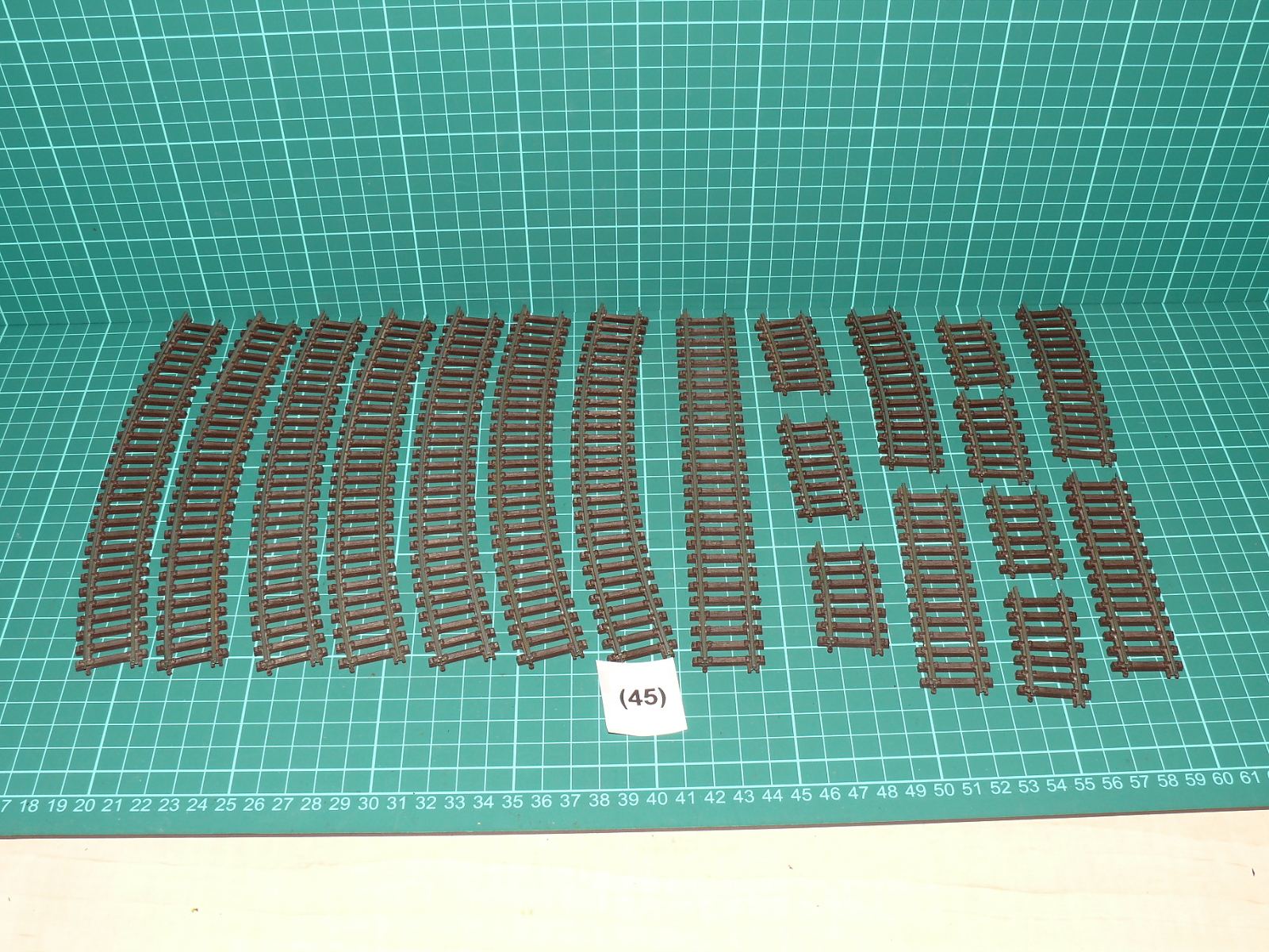 Kleinbahn H0 - Velká sada 20 ks kolejí: 7x obloukové + 13x přímé různé délky (1:87) – H0