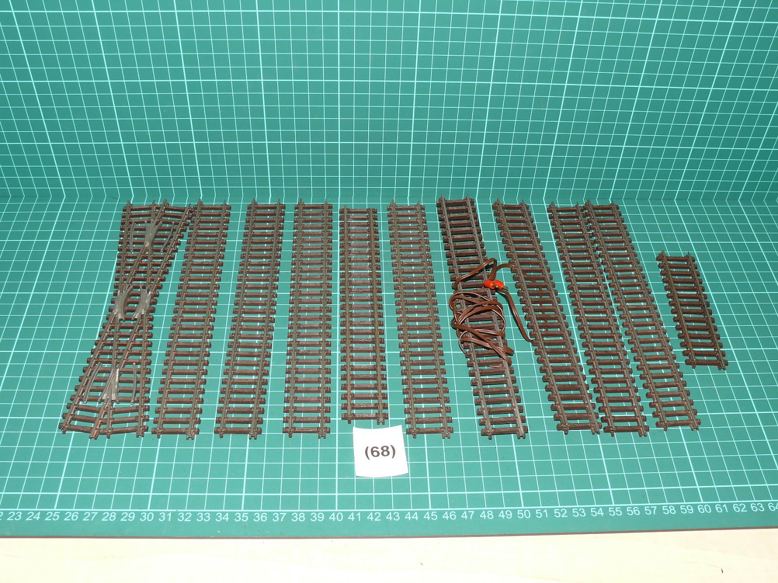 Kleinbahn H0 - Sada 10 ks kolejí: křížení + napájecí kolej + přímé (1:87) – H0