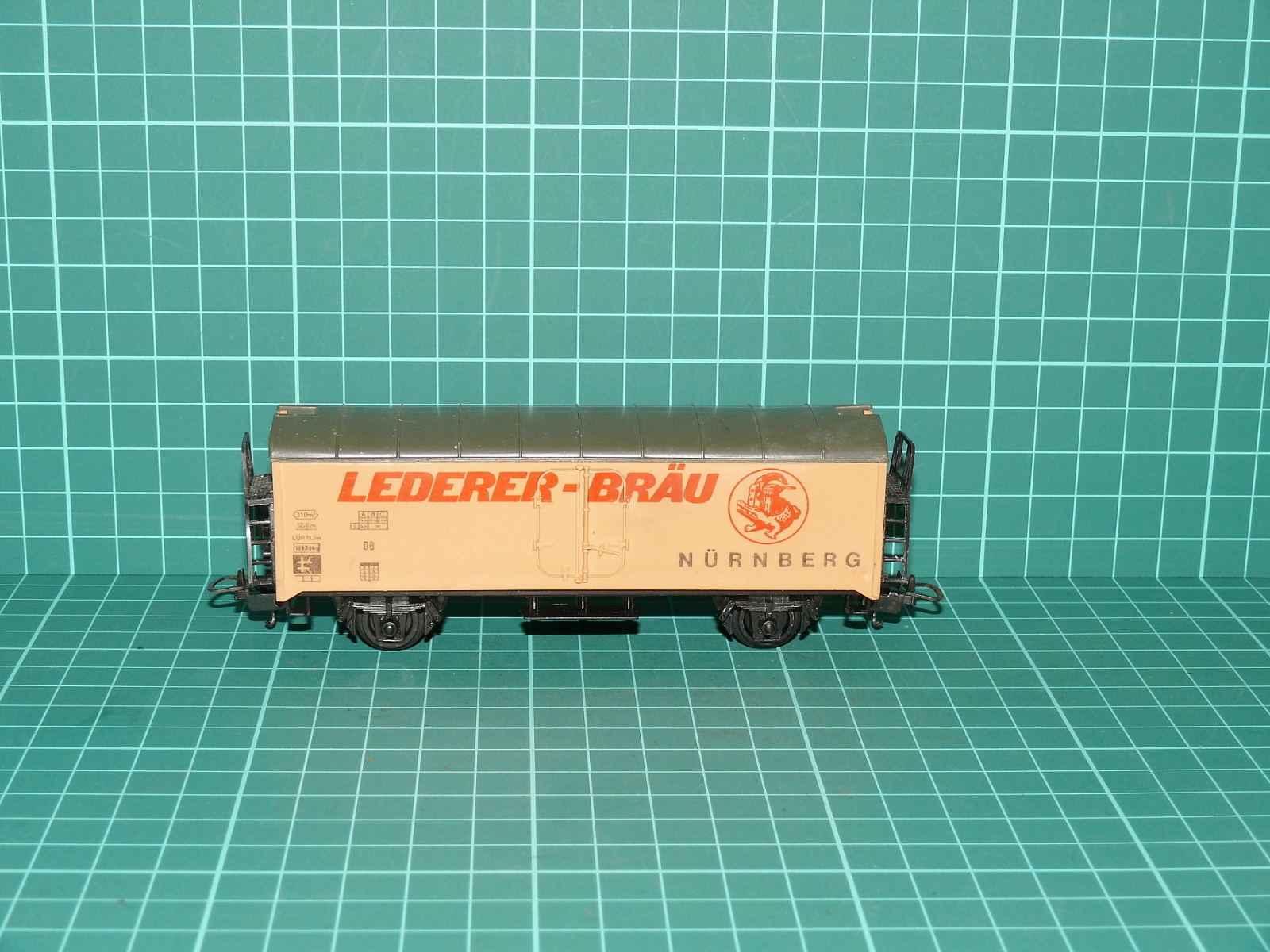 Lima H0 – Dvounápravový chladicí / pivní vůz "Lederer-Bräu Nürnberg" DB (Ep. III/IV) – H0