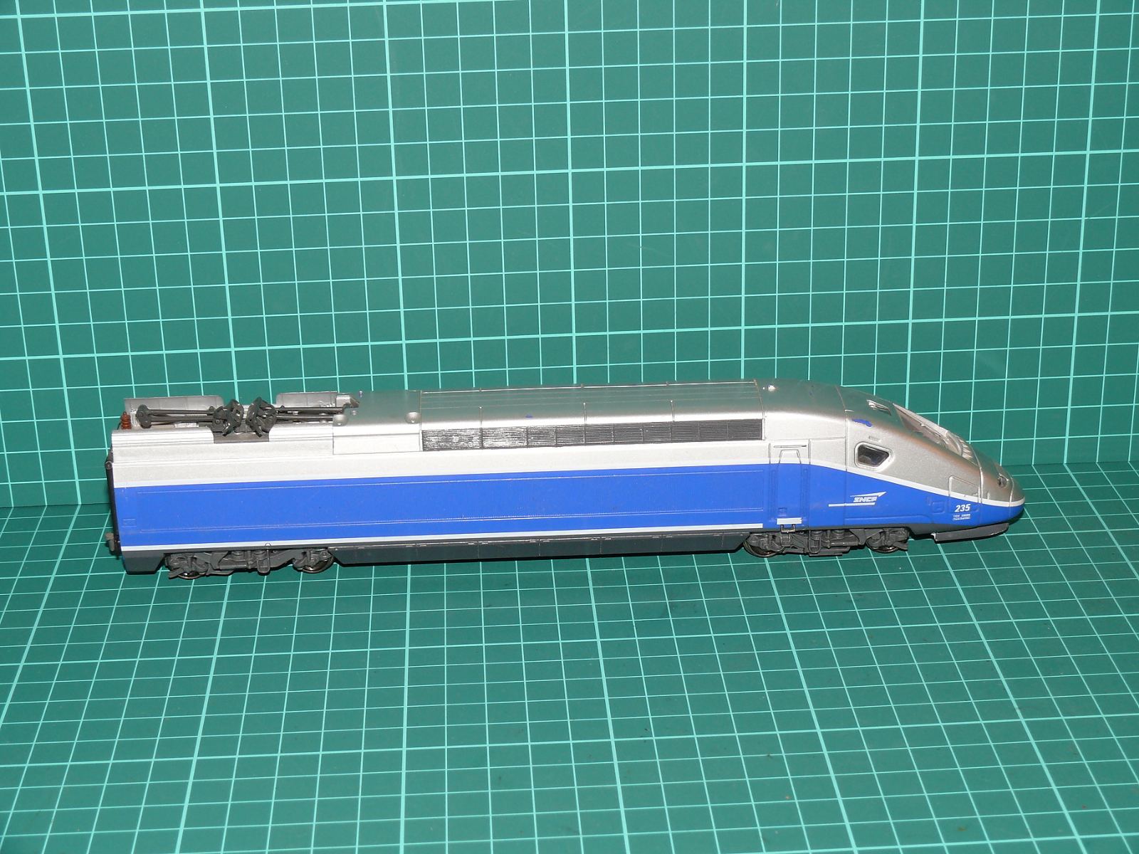 Mehano H0 – Čelní motorový vůz TGV Duplex SNCF "235" (Analog DC) – H0