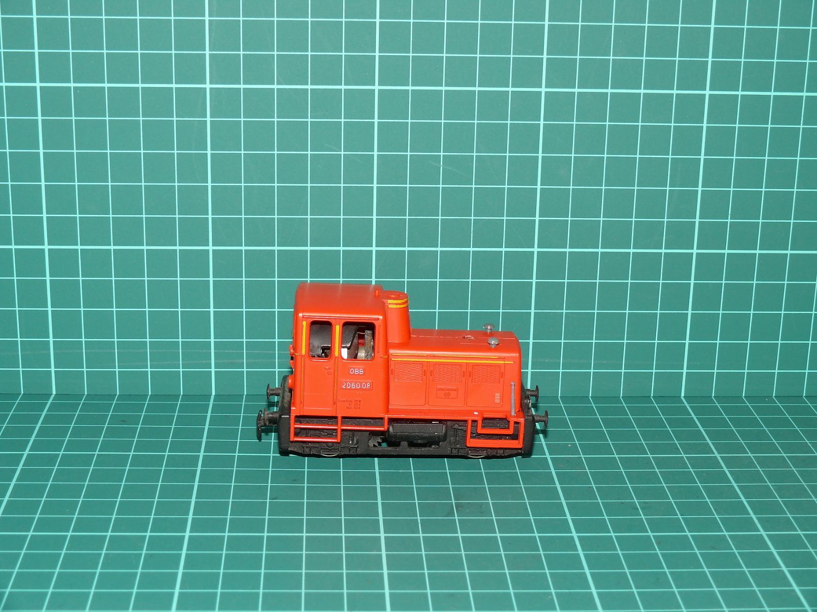 Kleinbahn H0 – Dvounápravová motorová posunovací lokomotiva řady 2060.08 ÖBB (Analog DC) – H0