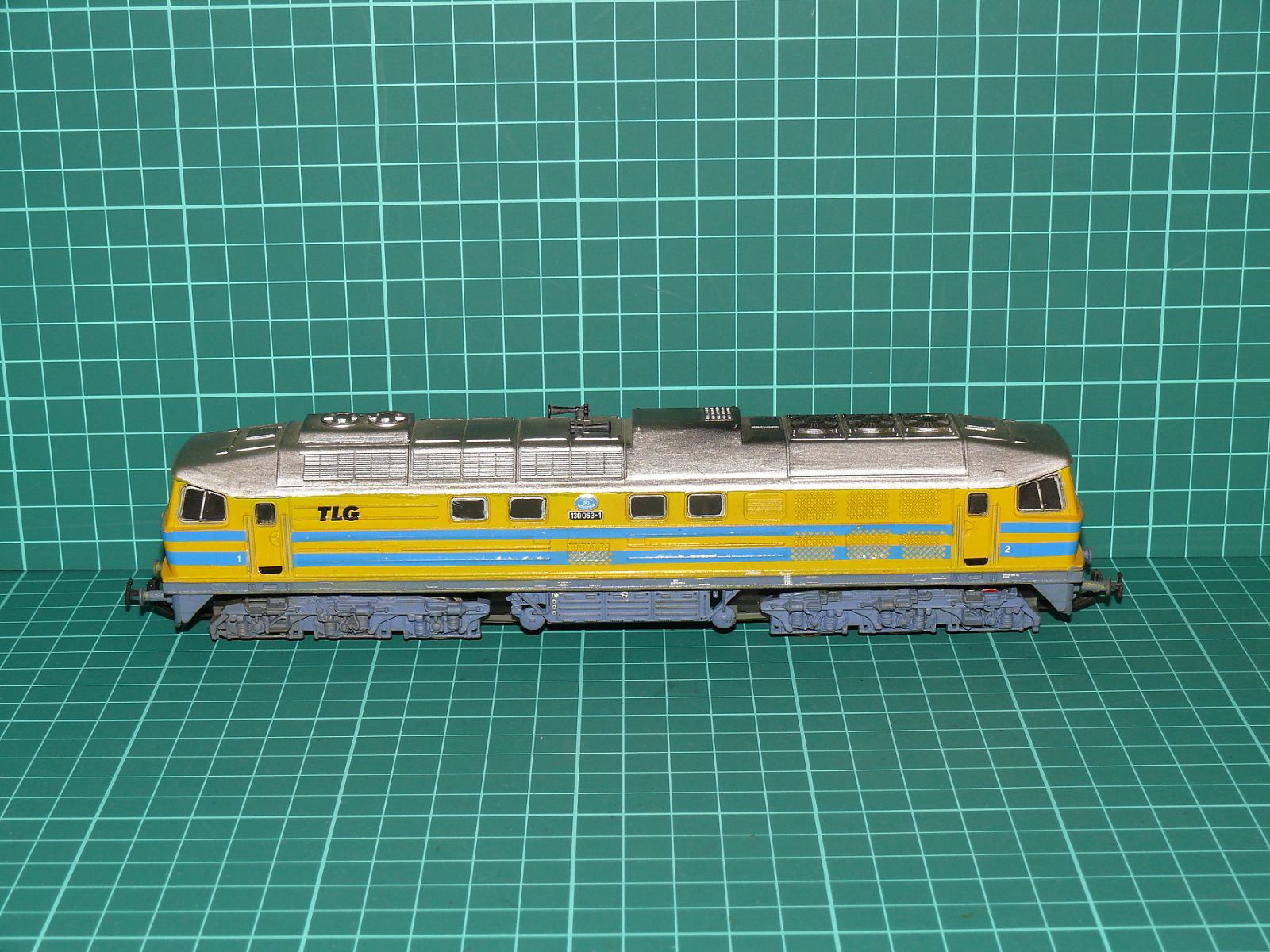 PIKO H0 – Těžká motorová lokomotiva BR 130 "Ludmilla" TLG (130 063-1) – Pojízdná – H0