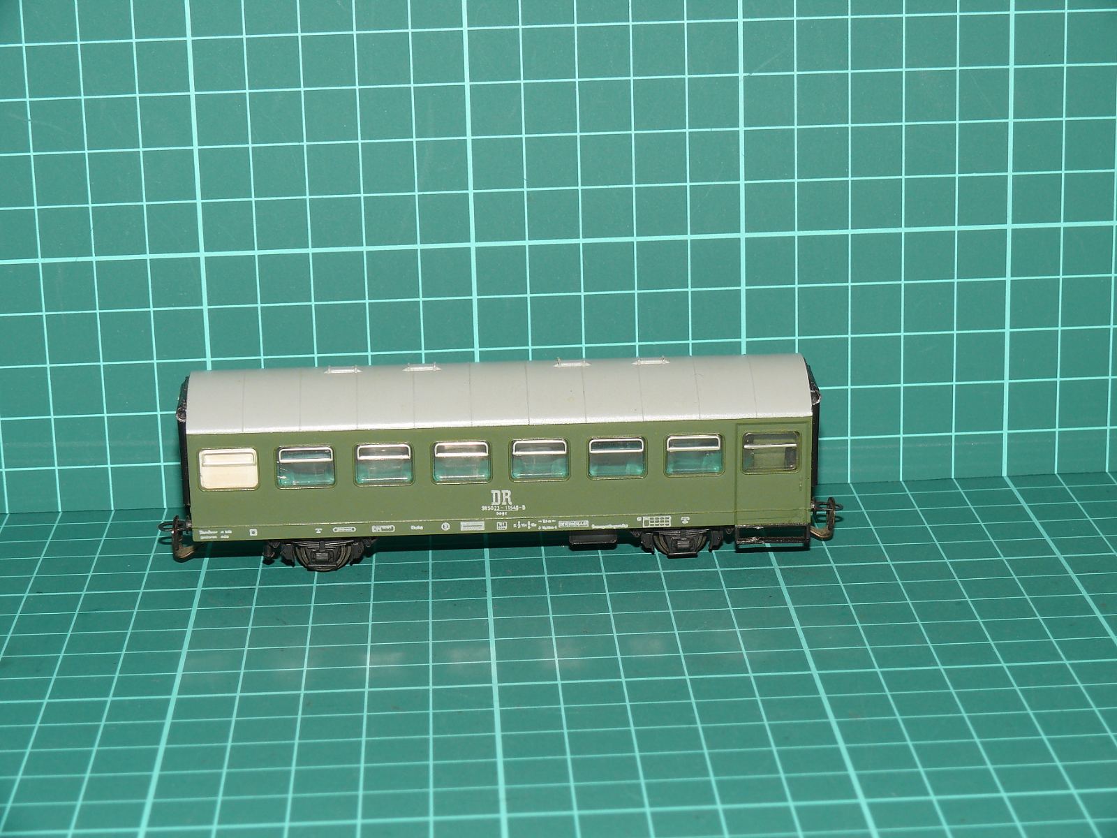 BTTB TT – Třínápravový osobní vůz 2. třídy řady B3tre "Rekowagen" DR – TT