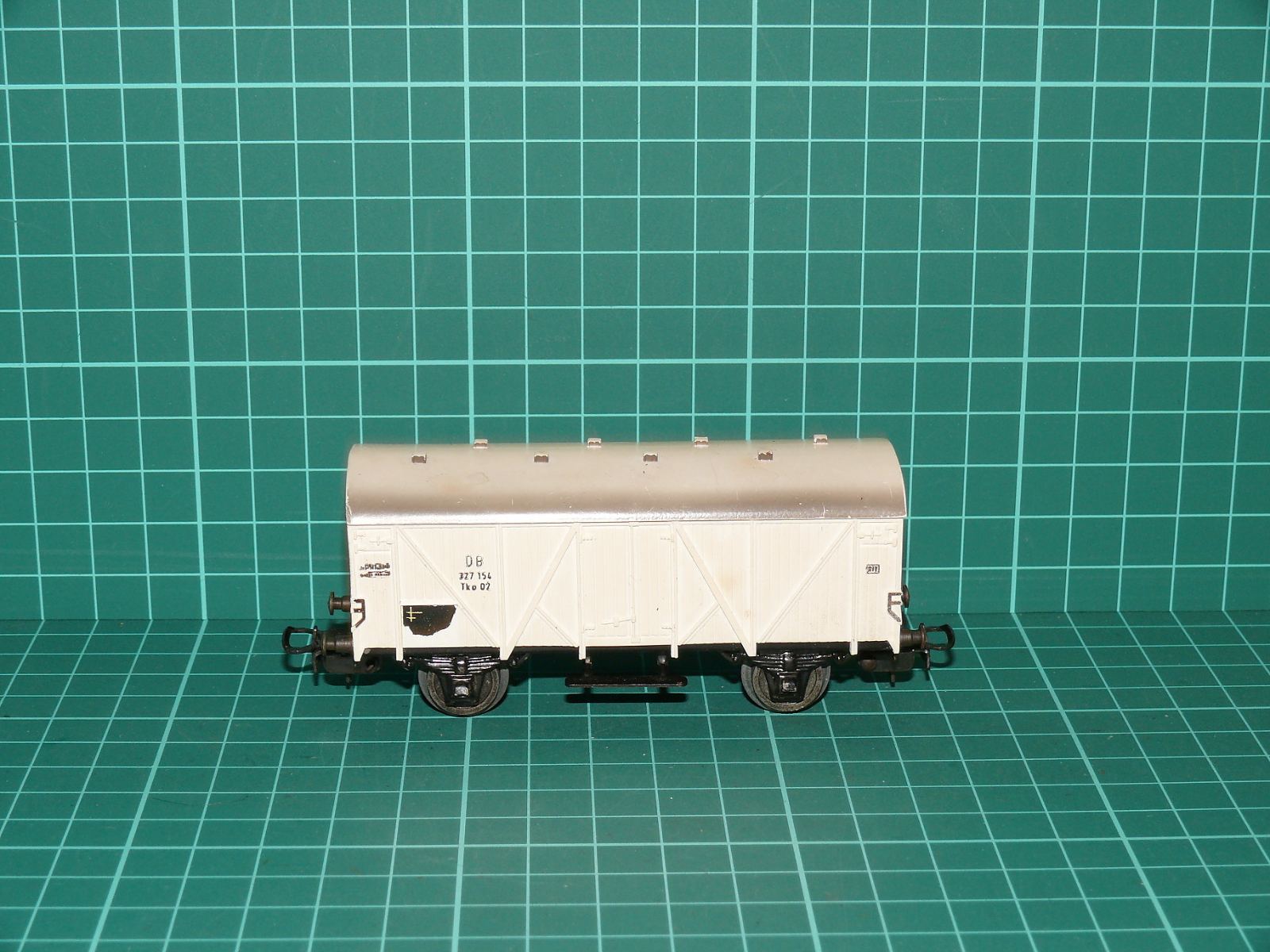 MÄRKLIN H0 – Dvounápravový chladicí vůz Tko 02 DB (kat. č. 4508 / DB 327 154) – H0
