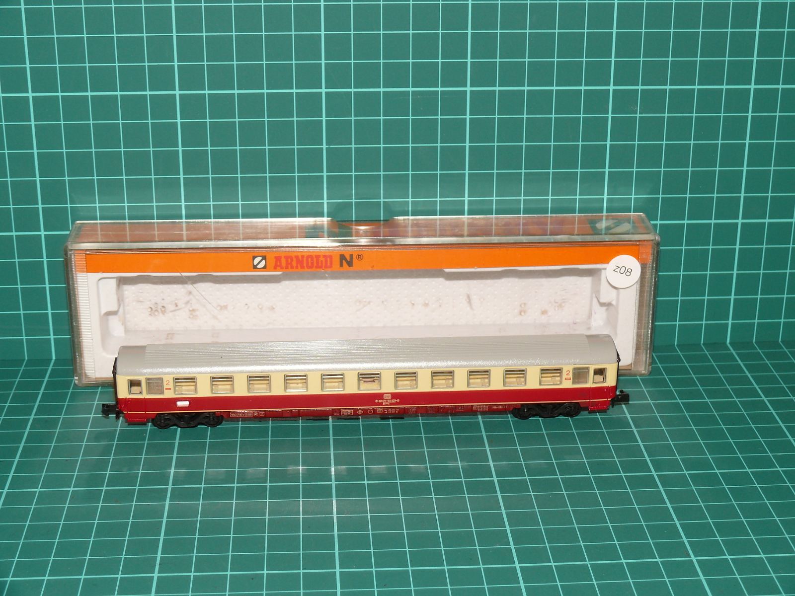 ARNOLD N – Čtyřnápravový rychlíkový osobní vůz TEE / IC 2. třídy Büm 223 DB (kat. č. 3771) – N