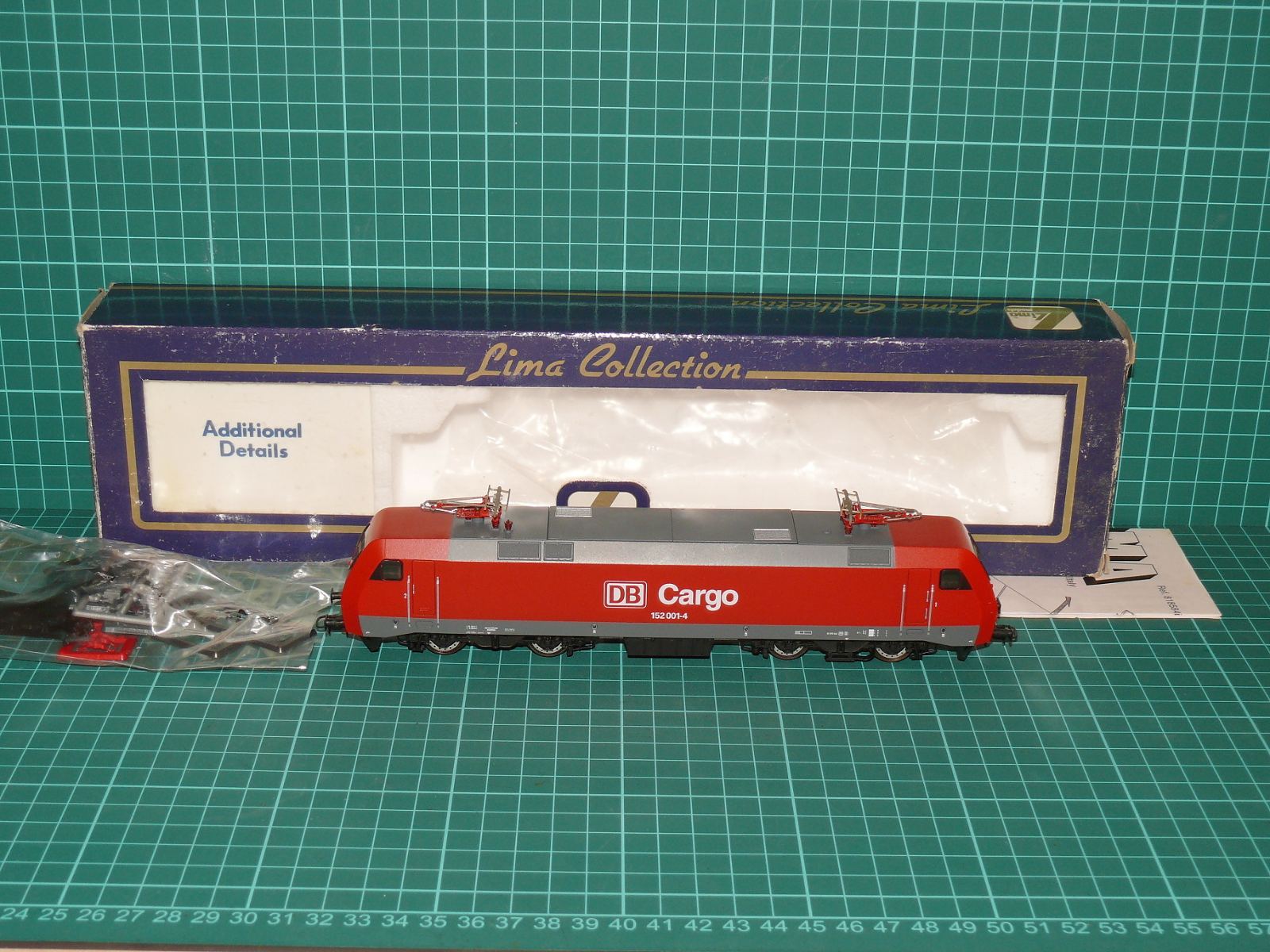 LIMA Collection H0 – Elektrická lokomotiva BR 152 001-4 DB Cargo (kat. č. 208584, OVP + doplňky) – H0