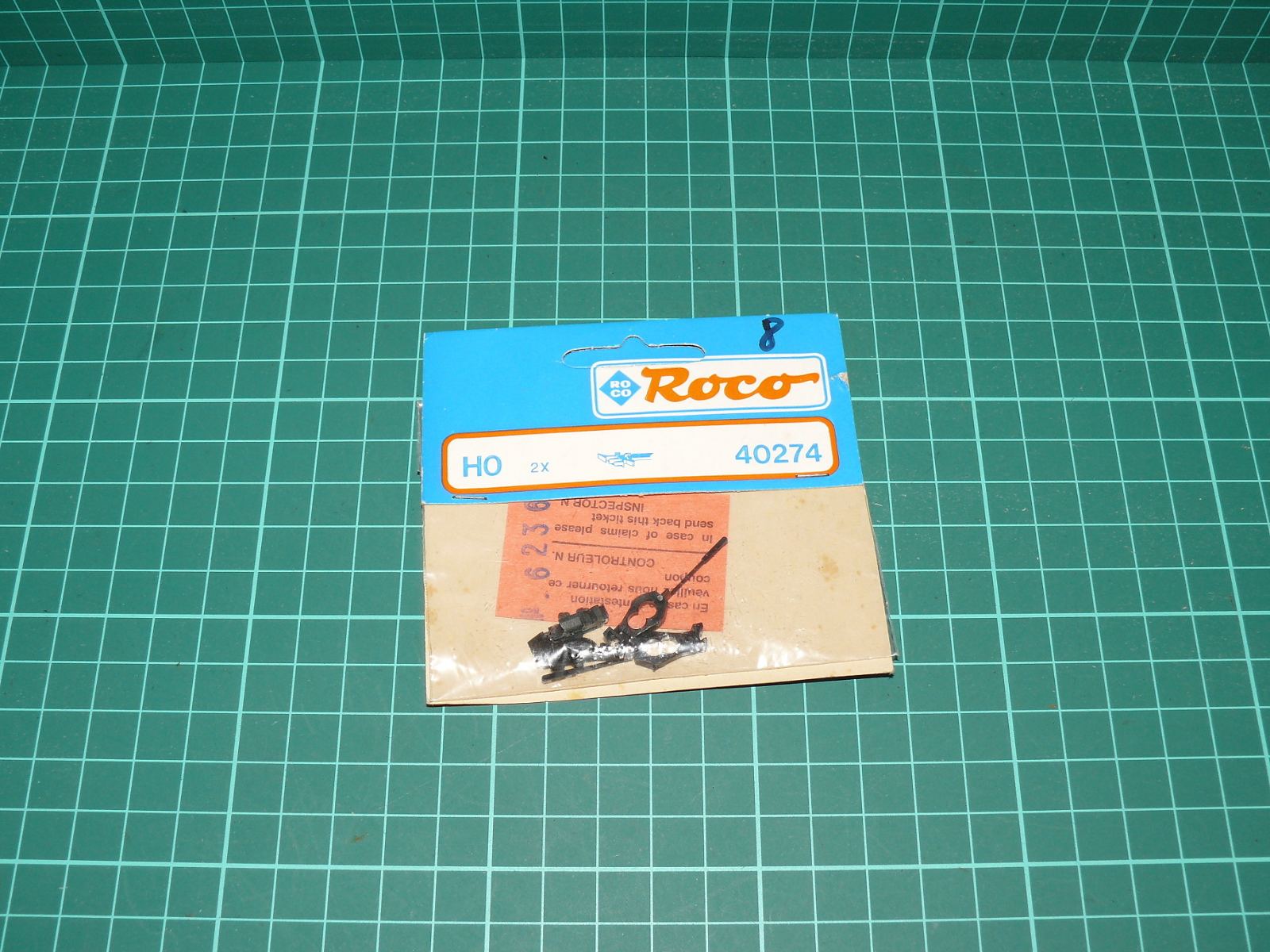 ROCO H0 – Speciální krátká spřáhla (Roco-Kurzkupplung 40274, 1 pár) – H0