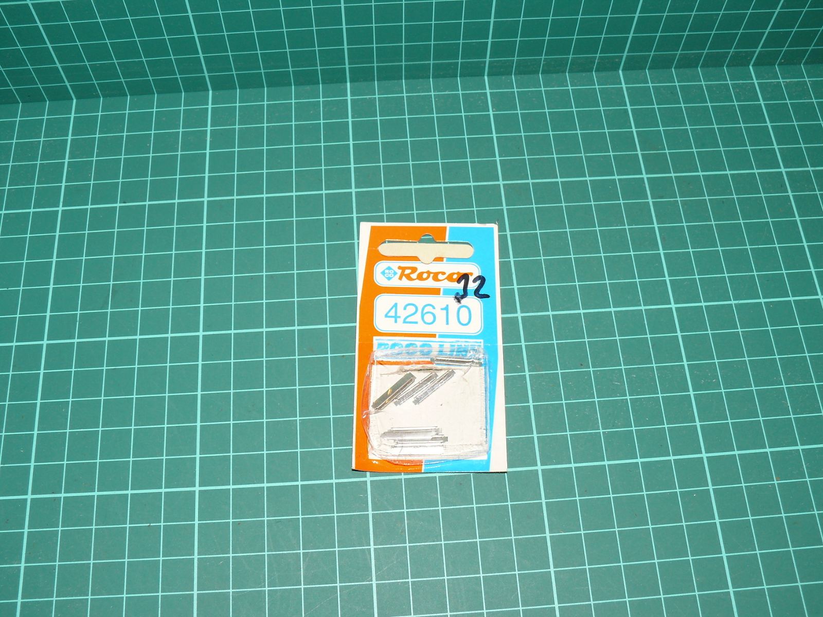 ROCO LINE H0 – Kovové kolejové spojky pro profilové kolejivo 2,1 mm (Schienenverbinder 42610) – H0