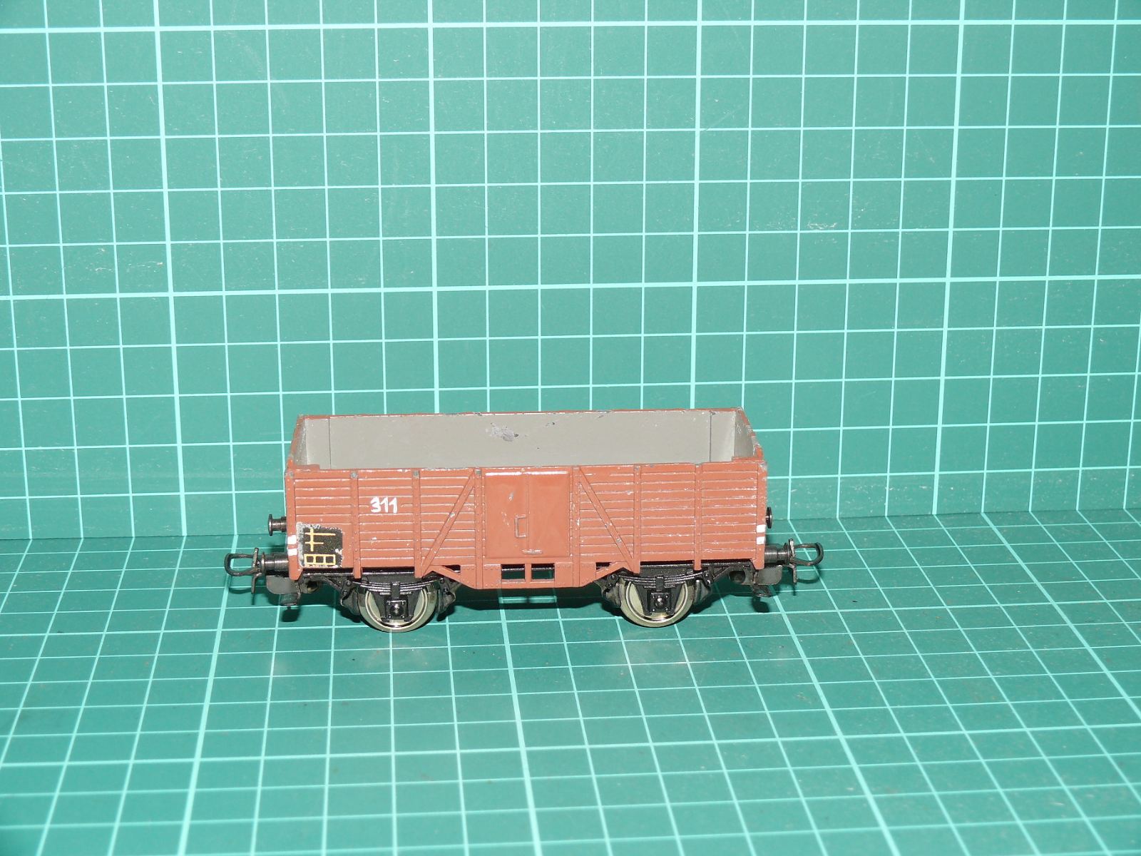 MÄRKLIN H0 – Dvounápravový otevřený nákladní vůz typu Omm 52 / Omm 37 (kat. č. 4503 / 4603) – H0