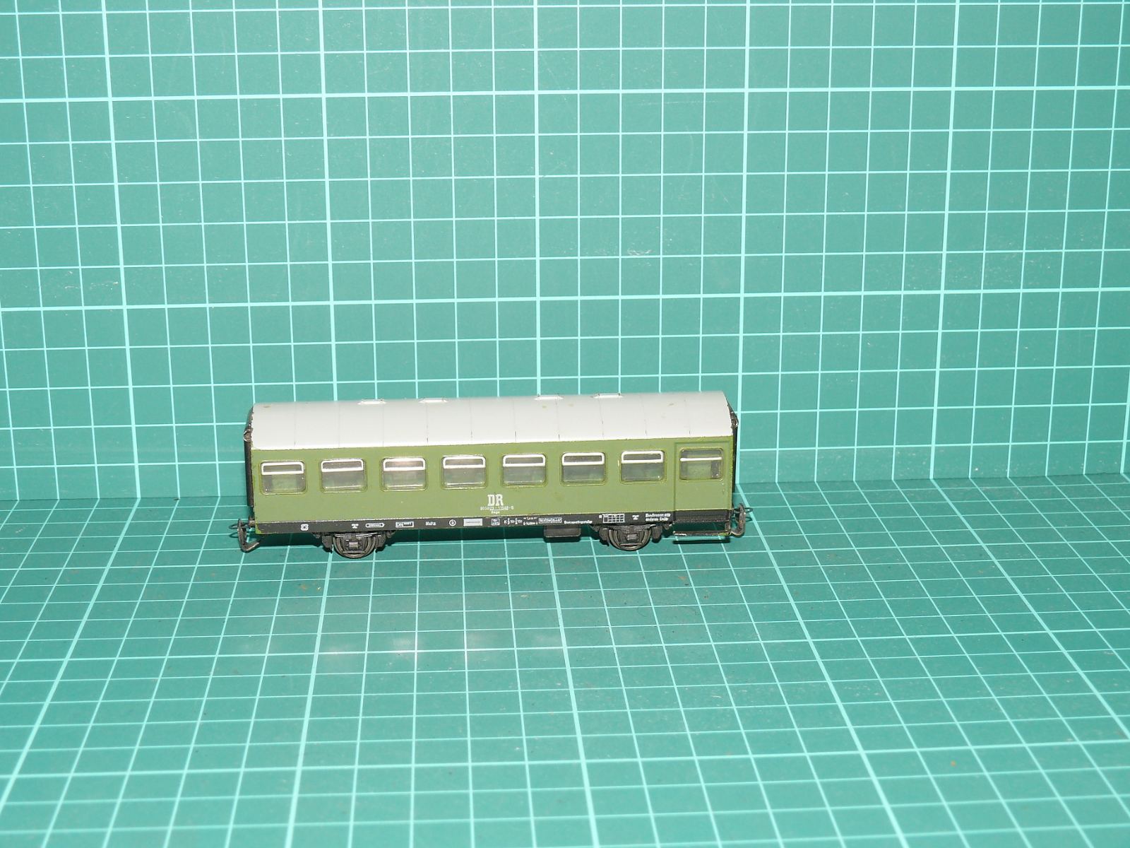 BTTB TT – Dvounápravový osobní vůz „Rekowagen“ řady Baag / Bag, DR (kat. č. 3210 / 13210) – TT