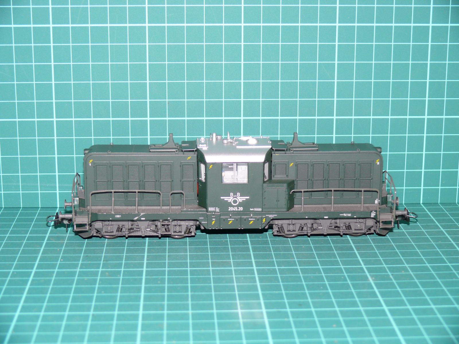 Roco H0 - Dieselová lokomotiva Rh 2045 (2045.20) ÖBB zelená (1:87) – H0