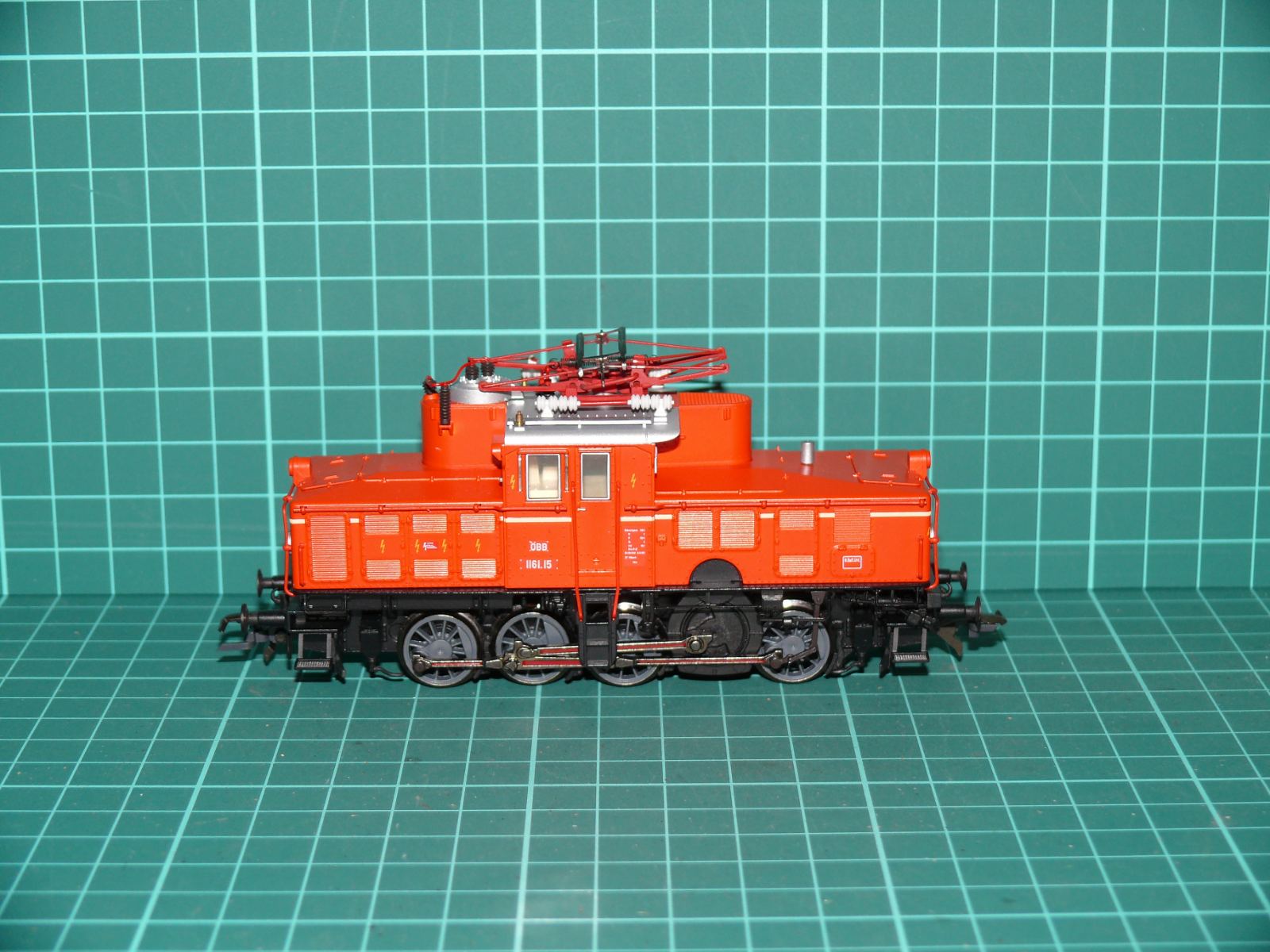 Roco H0 - Elektrická posunovací lokomotiva Rh 1161 (1161.15) ÖBB oranžová (1:87) – H0