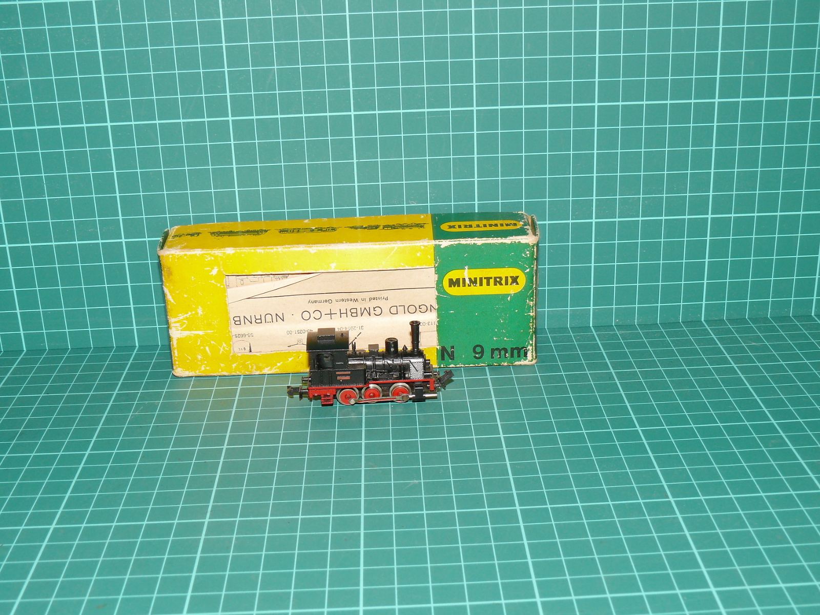 Minitrix N - Parní tendrová lokomotiva T3 / BR 89 s původní krabičkou (art. 51 2914 00) – N