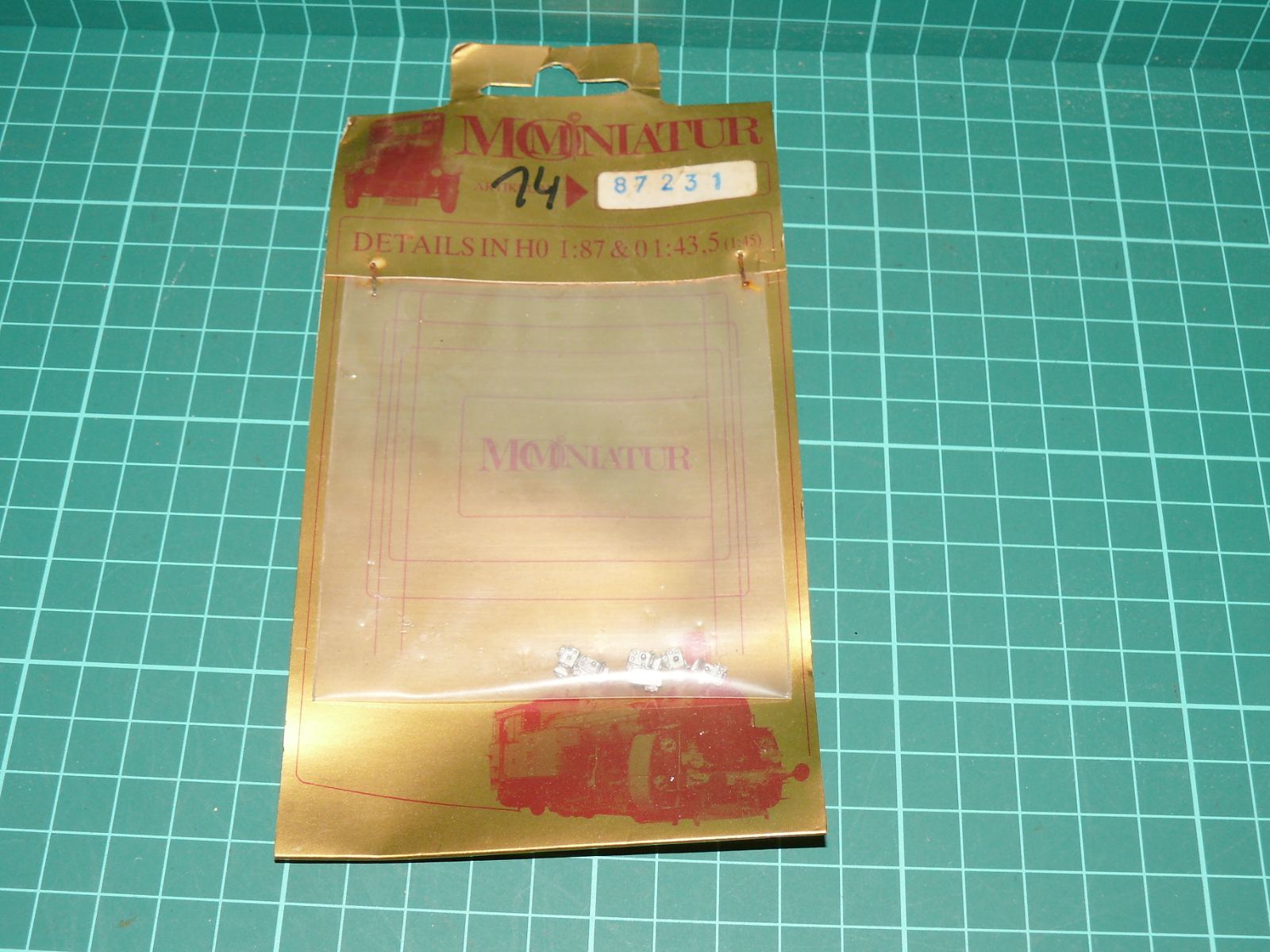 MO-Miniatur H0 / 0 - Kovové odlitky luceren / lamp (87231) – H0