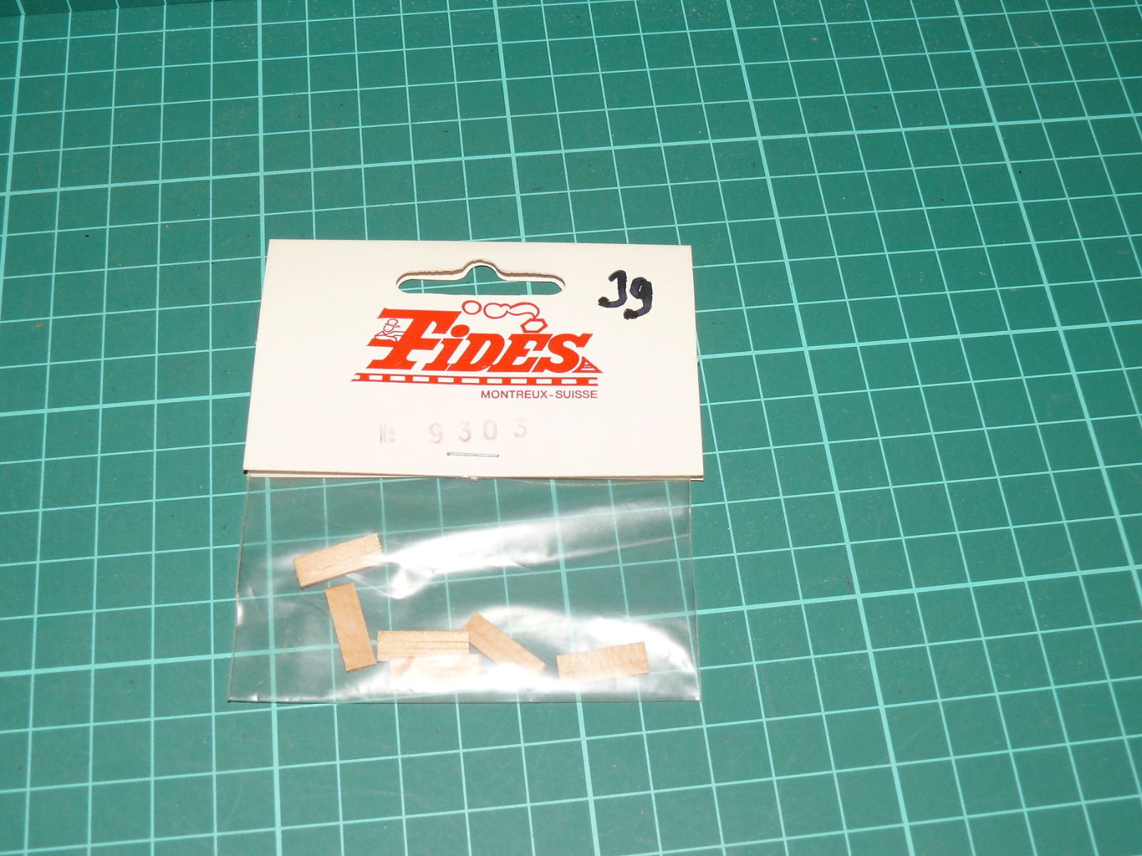 FIDES H0 / N - Dřevěná prkna / fošny (9303 / sada 6 ks) – H0