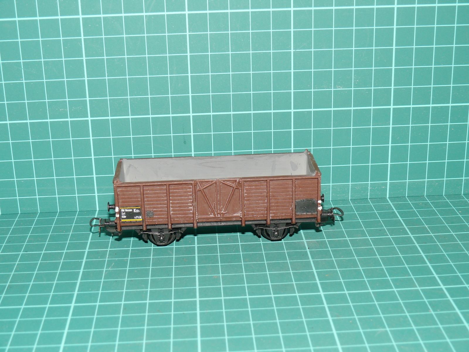 Roco H0 - Dvounápravový otevřený nákladní vůz K22s Klms (199 007-5 DR) – H0