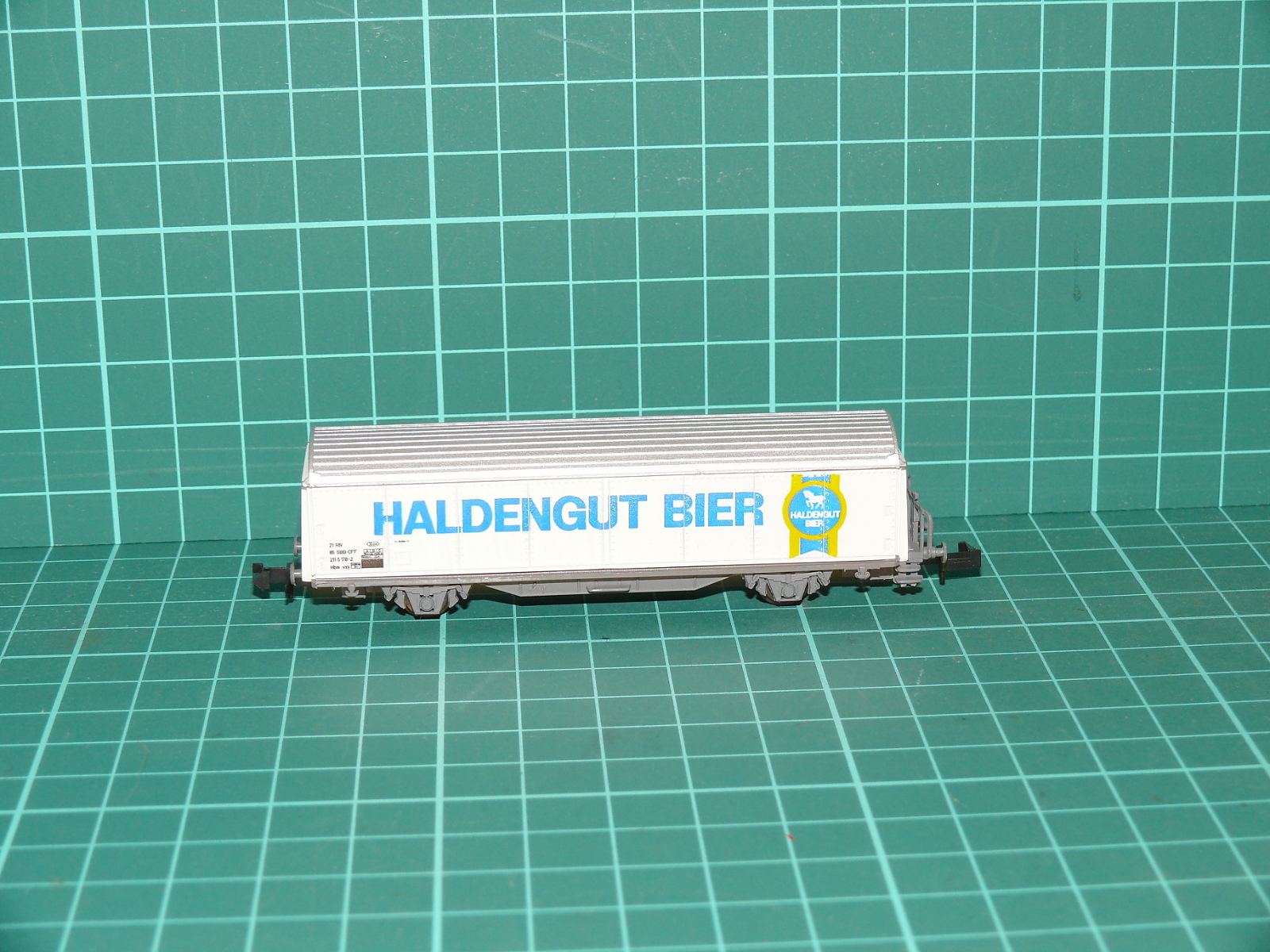 Roco N – Dvounápravový chladicí pivní vůz „HALDENGUT BIER“, SBB-CFF – N