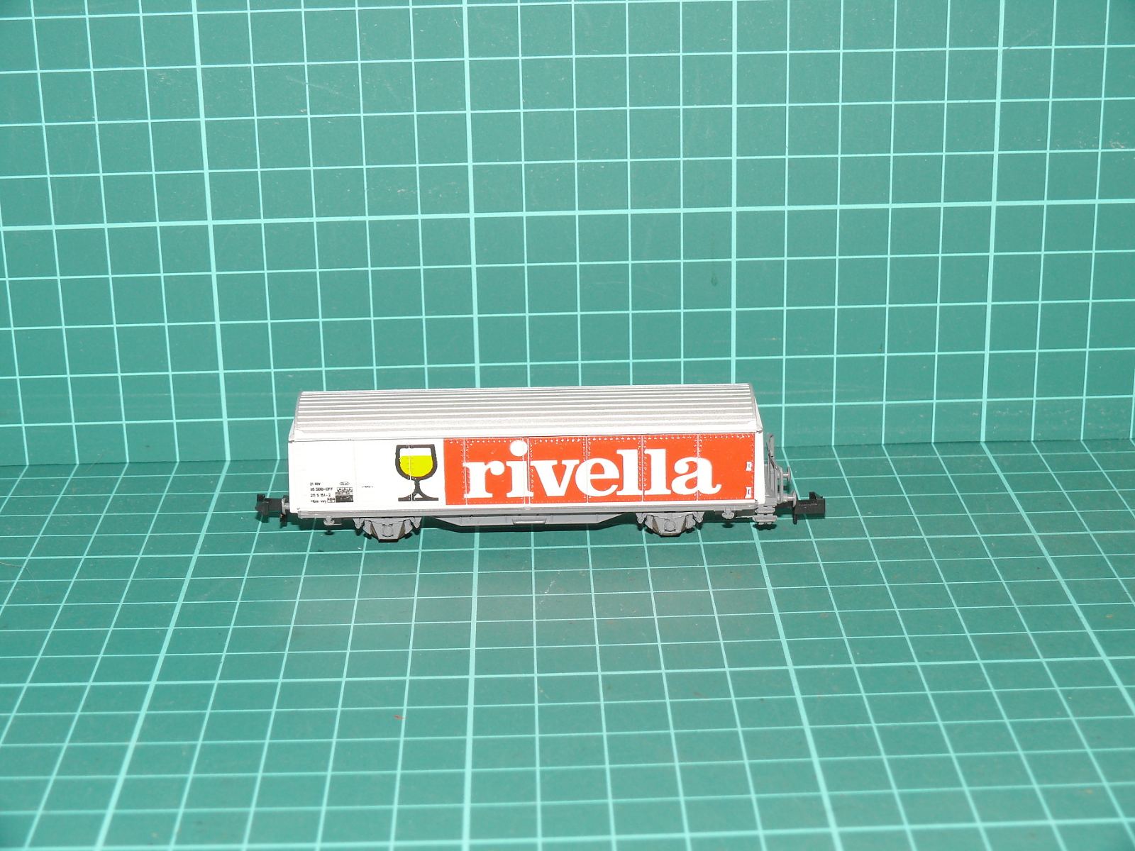 Roco N – Dvounápravový chladicí vůz Ibces „rivella“, SBB-CFF – N