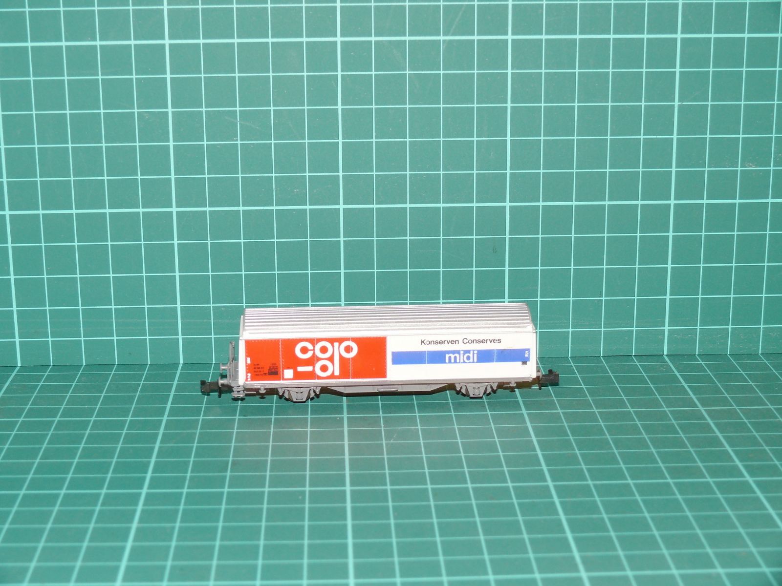 Roco N - Dvounápravový chladicí vůz "Coop midi Konserven Conserves", SBB-CFF, ep. IV – N