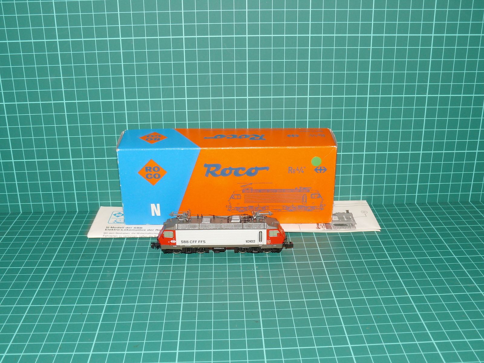 Roco N 23251 - Elektrická lokomotiva řady Re 4/4 IV (Re 440) SBB CFF FFS, ep. IV – N
