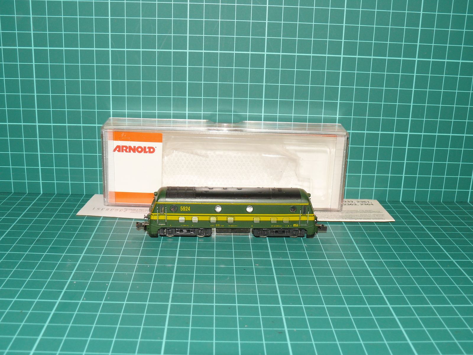 Arnold N 2363 - Dieselová lokomotiva řady 59 (SNCB/NMBS série 59), ep. IV – N