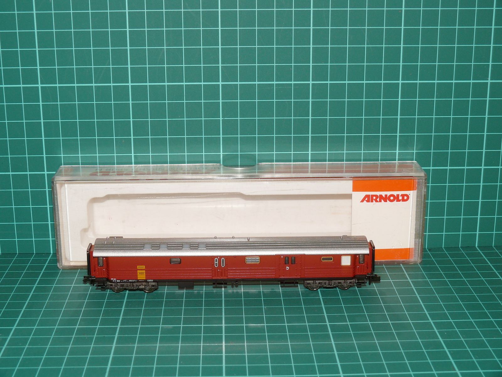 Arnold N 3864 K Čtyřnápravový poštovní vůz Post 4ü-b/21,6 DB, ep. IV – N