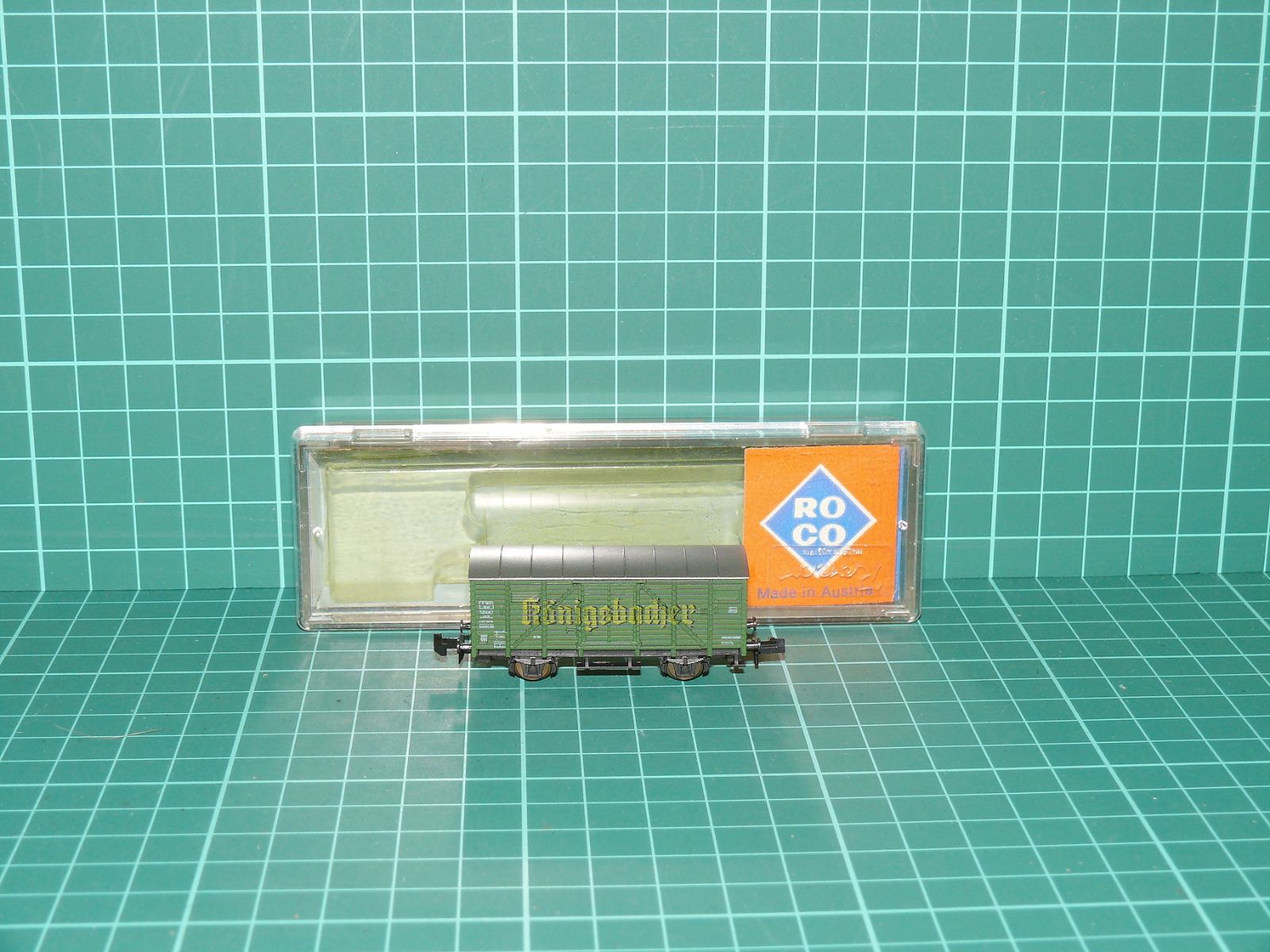 Roco N 2321 E Dvounápravový pivní vůz Königsbacher DB, ep. III – N