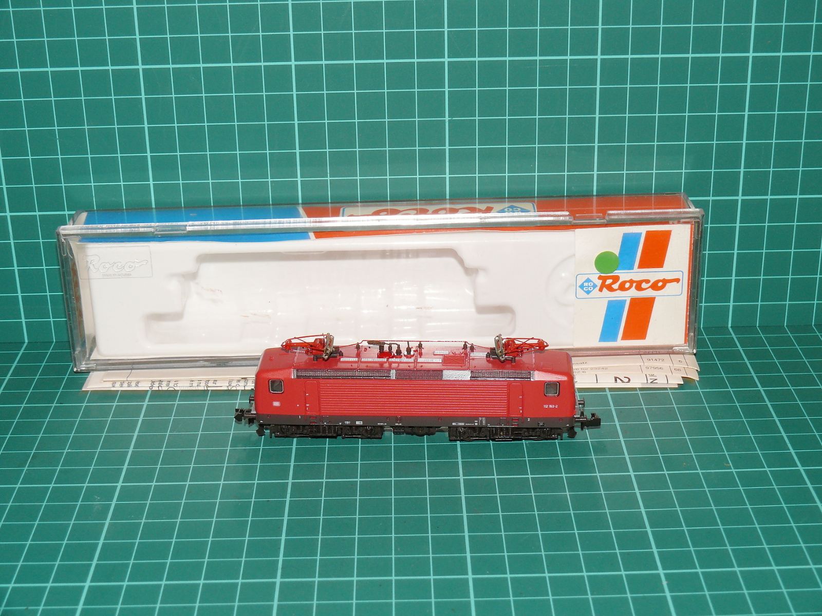 Roco N 23241 Elektrická lokomotiva řady 112 „Orientrot“ DB, ep. V – N