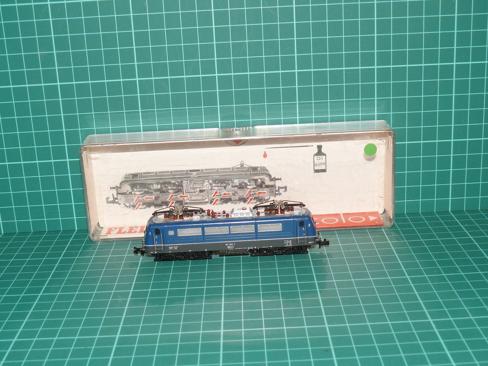 Fleischmann N 7335 Elektrická lokomotiva řady 110 DB, ep. IV – N