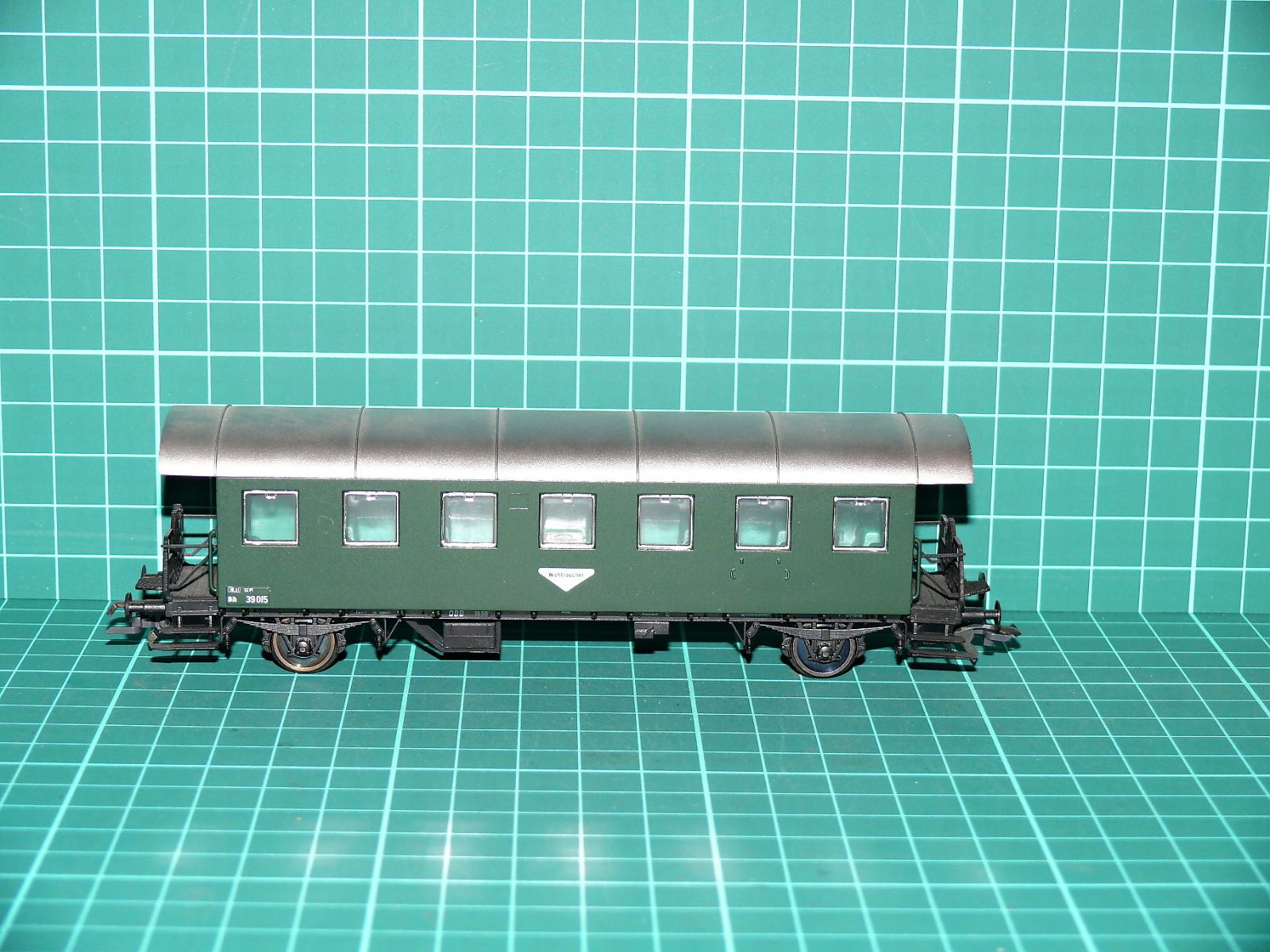 ÖBB Bh 39015 - Osobní dvounápravový vůz (Spantenwagen) – H0