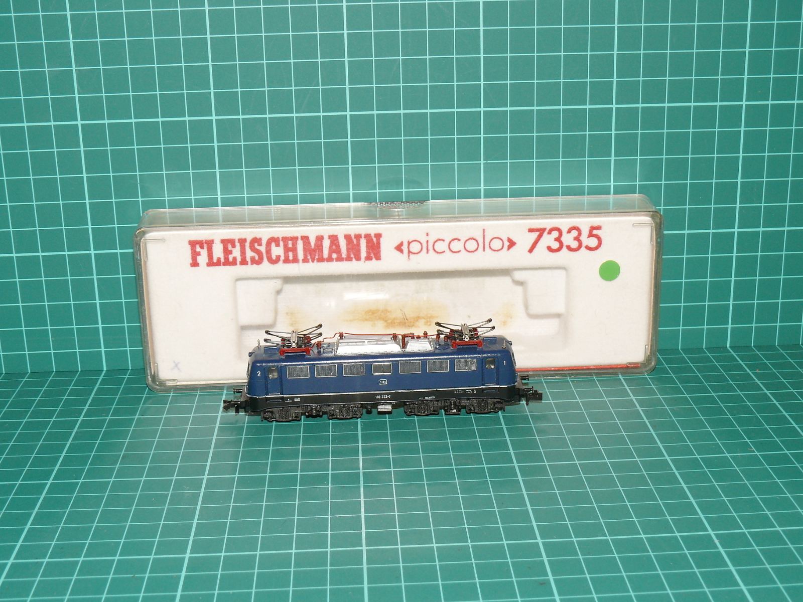 Fleischmann N 7335 Elektrická lokomotiva řady 110 DB, ep. IV – N
