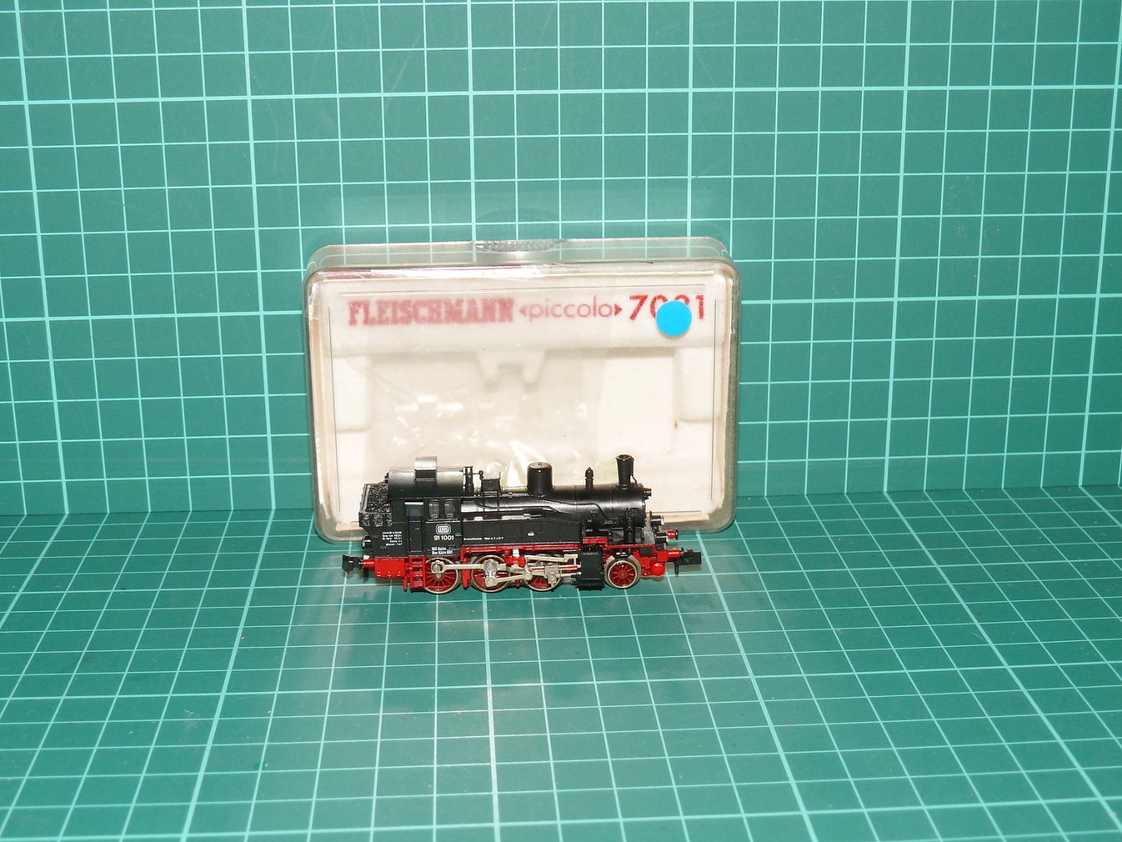 Fleischmann N 7031 Parní tendrová lokomotiva řady 91 DB, ep. III – N