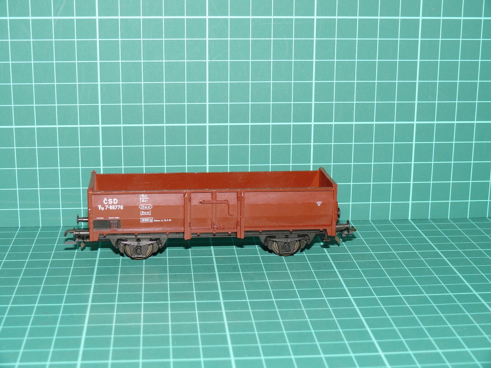 Roco H0 4359D Dvounápravový otevřený nákladní vůz Vtp ČSD, ep. III – H0