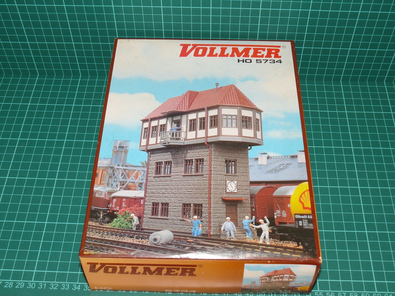 Vollmer H0 5734 – Stavebnice stavědla Fellbach (Stellwerk Fellbach) – H0