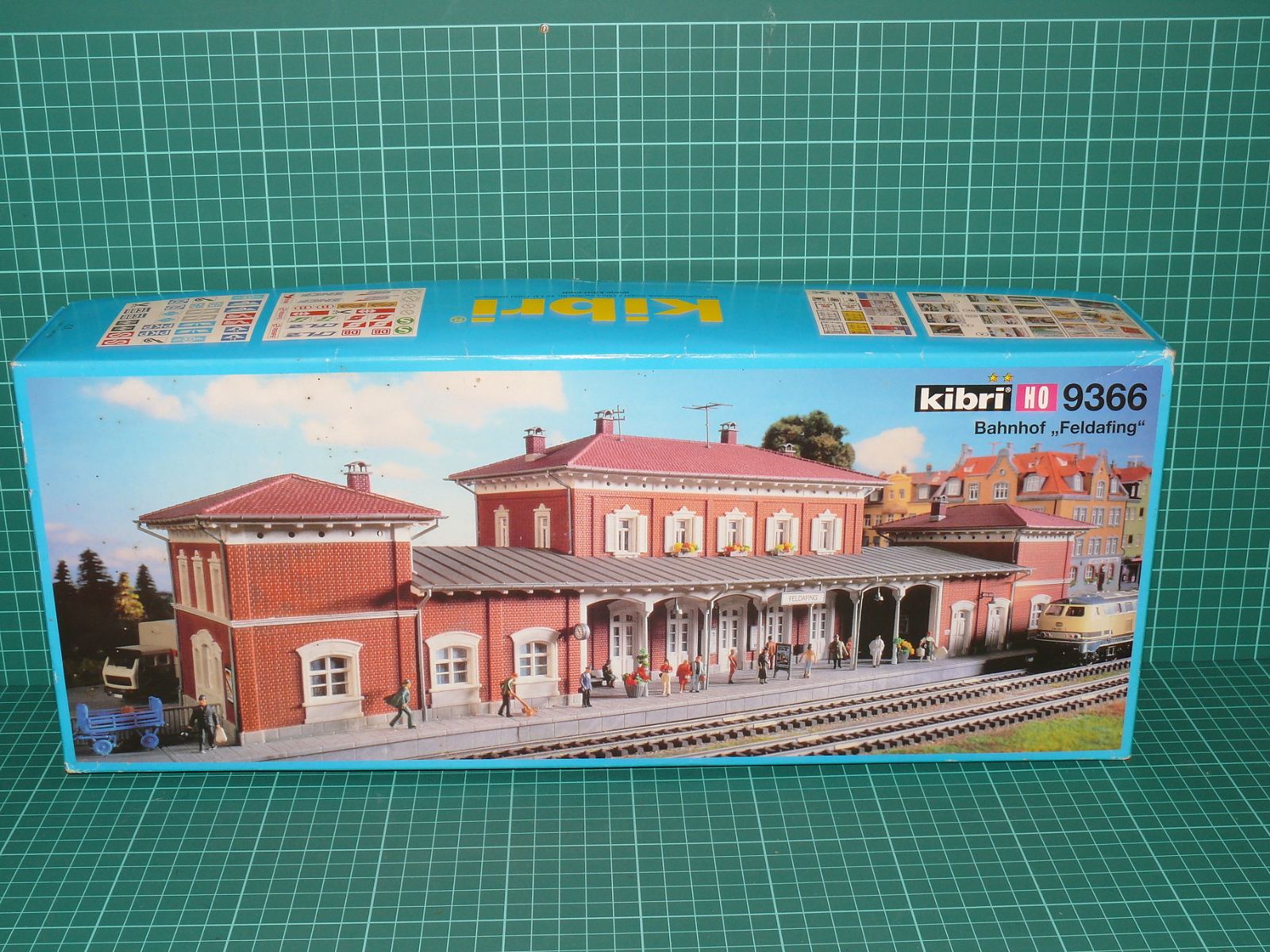 Kibri H0 9366 – Stavebnice nádražní budovy Feldafing (Bahnhof Feldafing) – H0