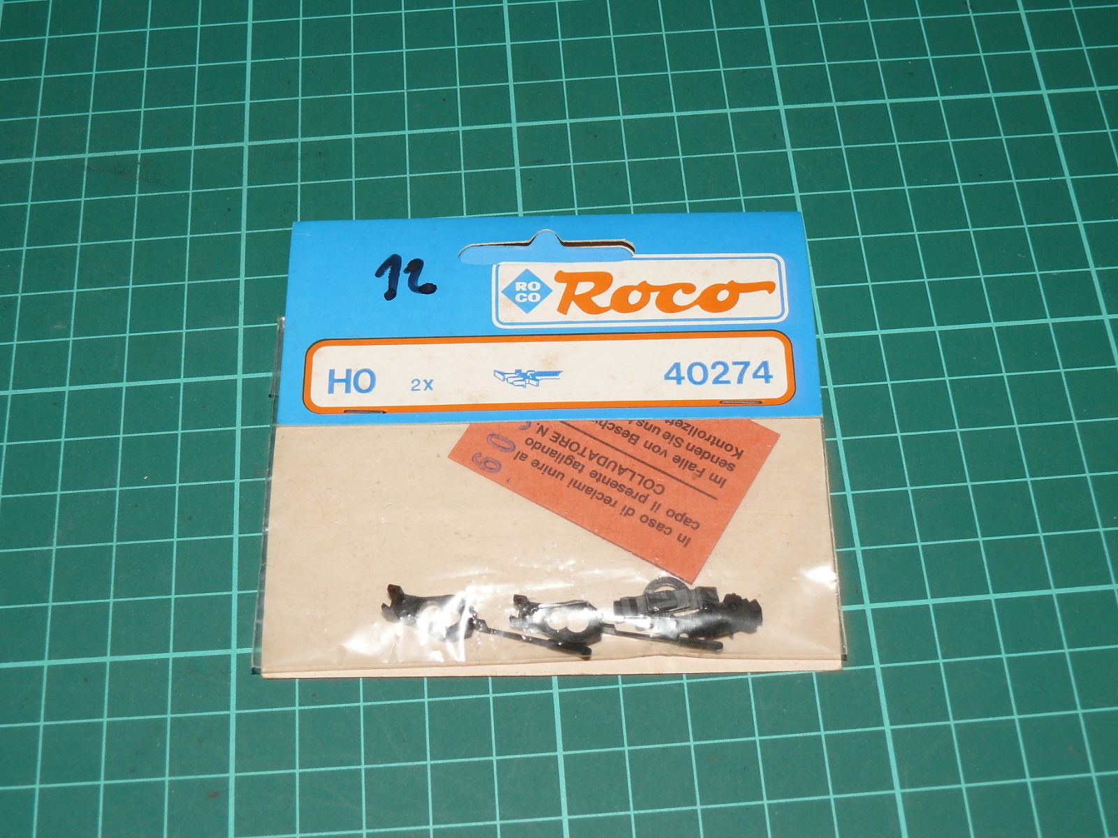 Roco H0 - Krátká spřáhla pro kinematiku (2 ks), kat. č. 40274 – H0