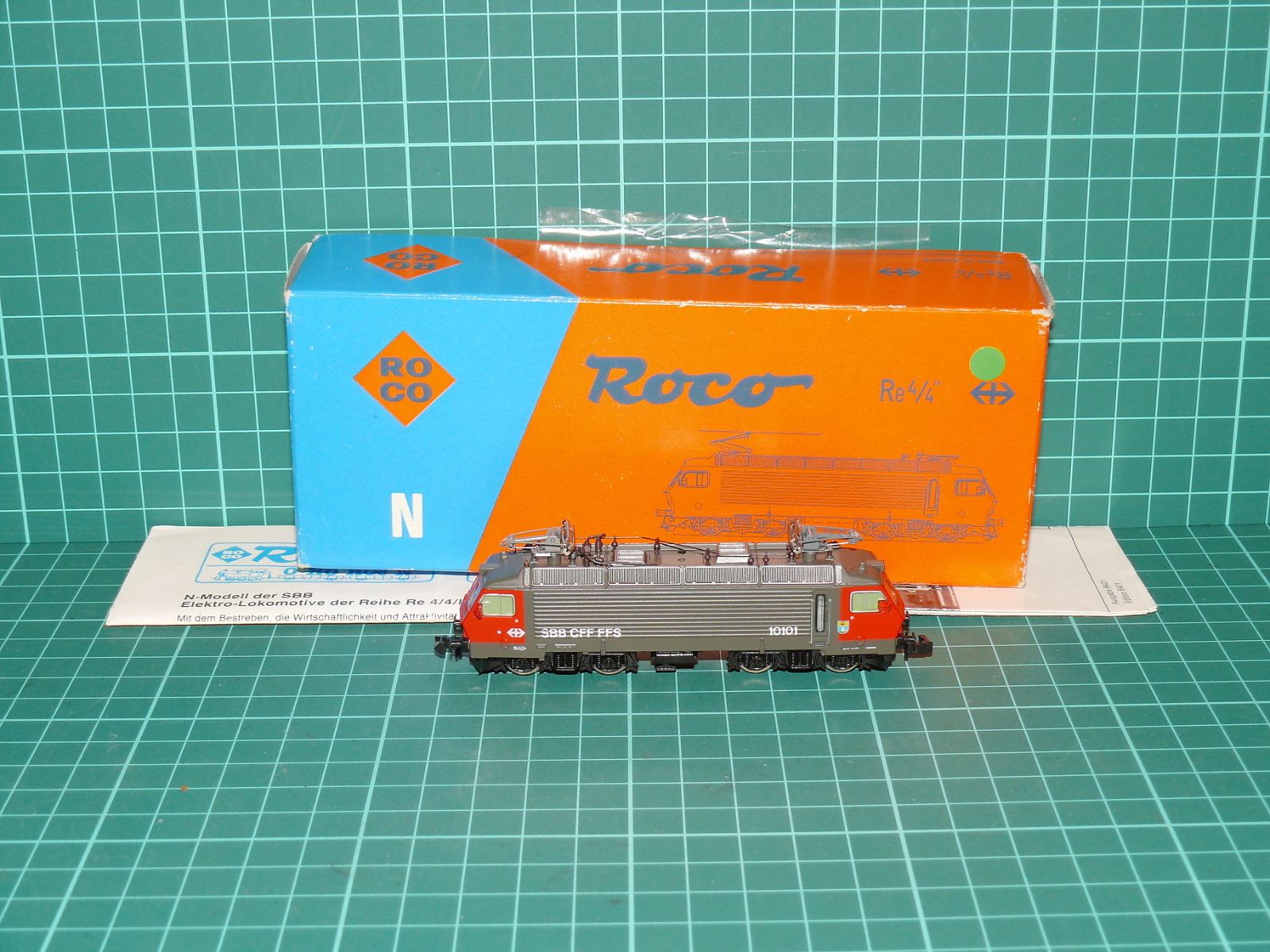 Roco N - Elektrická lokomotiva řady Re 4/4 IV (řada 440) SBB CFF FFS, epocha IV (23253) – N