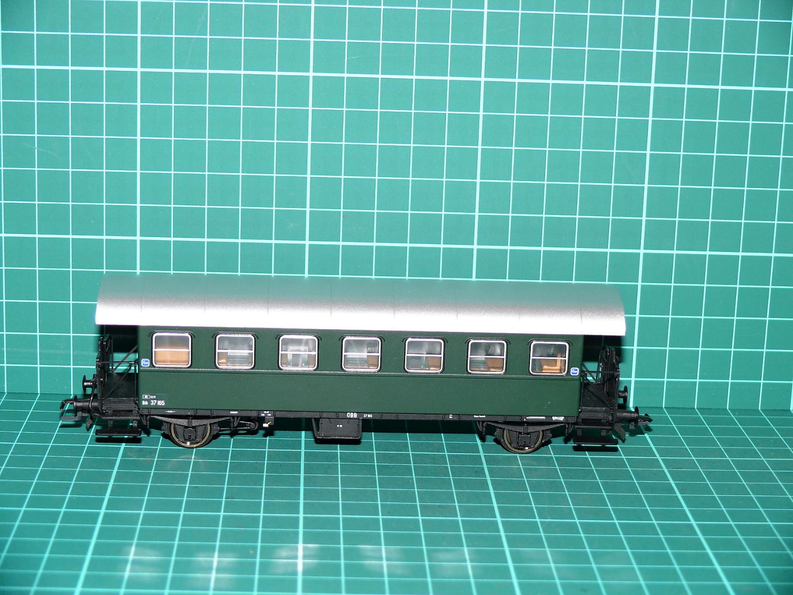 Roco - ÖBB Bih 37 165 Osobní dvounápravový vůz (Spantenwagen) – H0