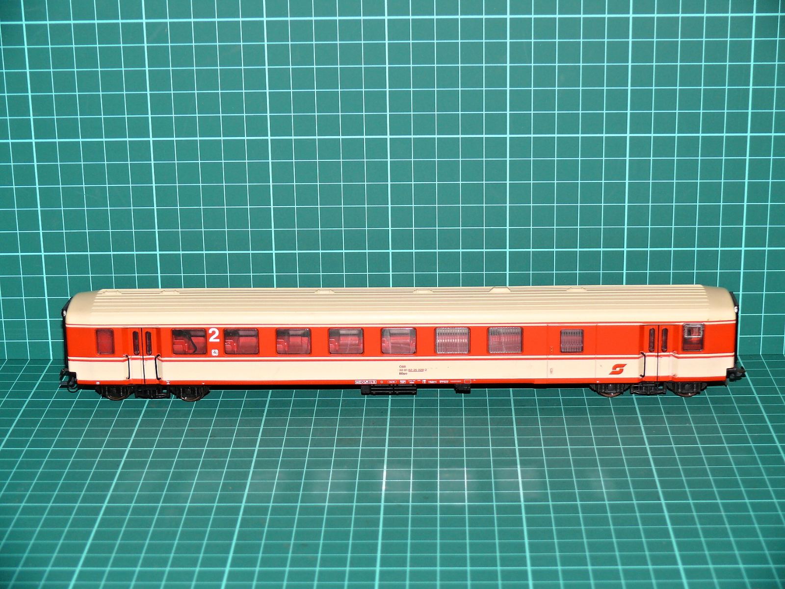 Kleinbahn - ÖBB Osobní rychlíkový vůz 2. třídy Jaffa – H0