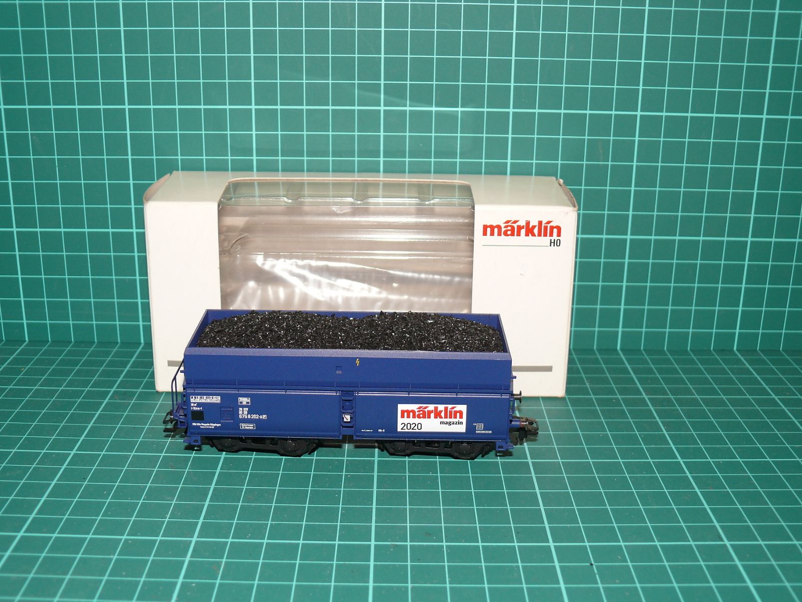 Märklin H0 48520 – 4-nápravový samovýsypný vůz Fad 167 (Märklin Magazin Jahreswagen 2020) + OVP – H0