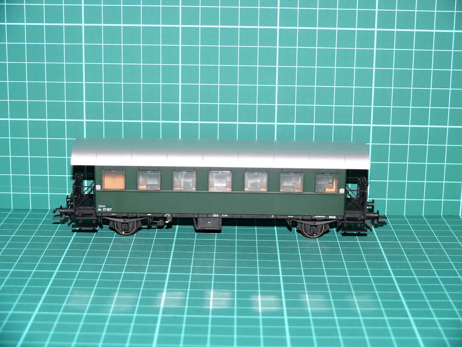 Roco - ÖBB Biho 37 007 Dvounápravový osobní vůz (Spantenwagen) – H0