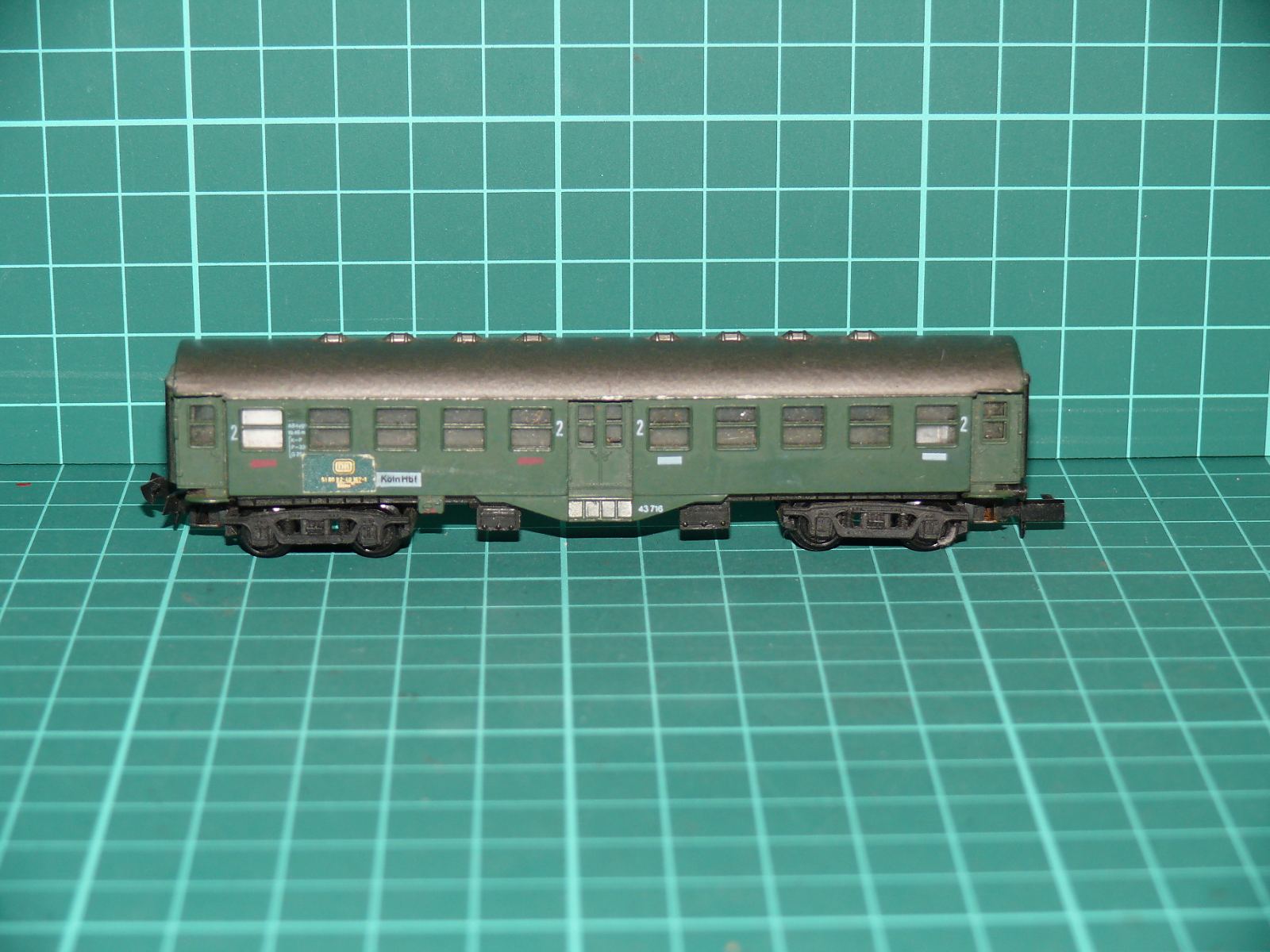 Arnold Rapido N 3201 – 4-nápravový osobní vůz se středovým vstupem „Mitteleinstiegswagen“, DB (Ep. III/IV) – N