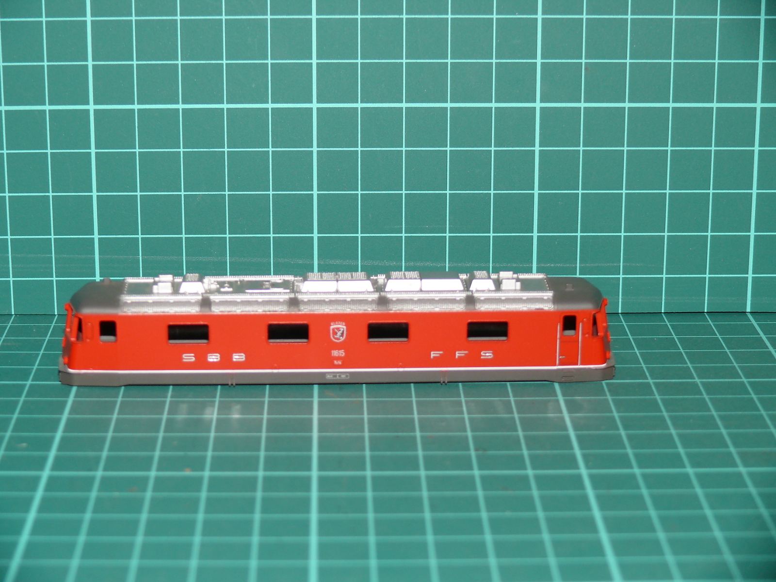 Roco N – Karoserie elektrické lokomotivy řady Re 6/6 (Re 620) „Klosters“, SBB CFF FFS – N